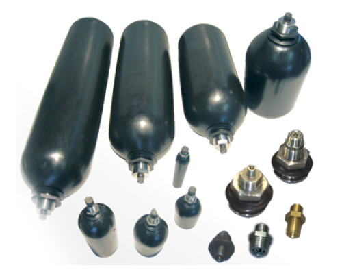 Акумулятор балонний 1л. BLAK 1,0-350 Roth Hydraulics